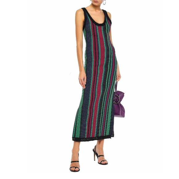 3.1 Phillip Lim Exclusive Vertical Stripe Jacquard Dress - Picture 1 of 8